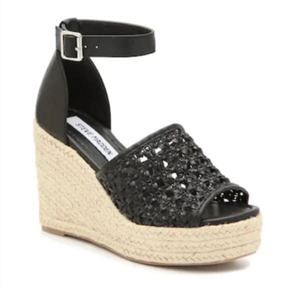 Steve Madden Joni Espadrille Wedge Sandal - Picture 1 of 6